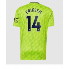 Manchester United Christian Eriksen #14 Tredjedrakt 2022-23 Kortermet